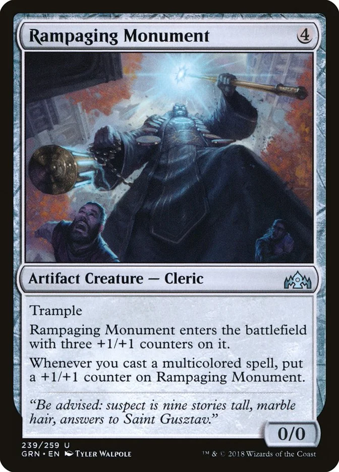 Rampaging Monument (Guilds of Ravnica) - Magic: The Gathering in TCG Land