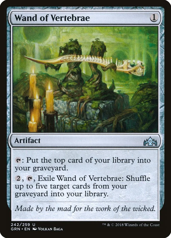 Wand of Vertebrae (Guilds of Ravnica) - Magic: The Gathering in TCG Land