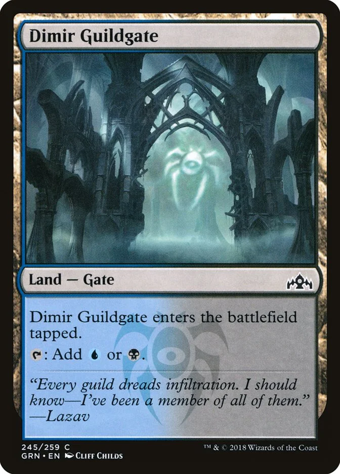Dimir Guildgate (Guilds of Ravnica) - Magic: The Gathering in TCG Land
