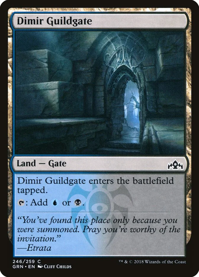 Dimir Guildgate (Guilds of Ravnica) - Magic: The Gathering in TCG Land