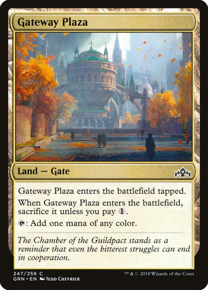Gateway Plaza (Guilds of Ravnica) - Magic: The Gathering in TCG Land México