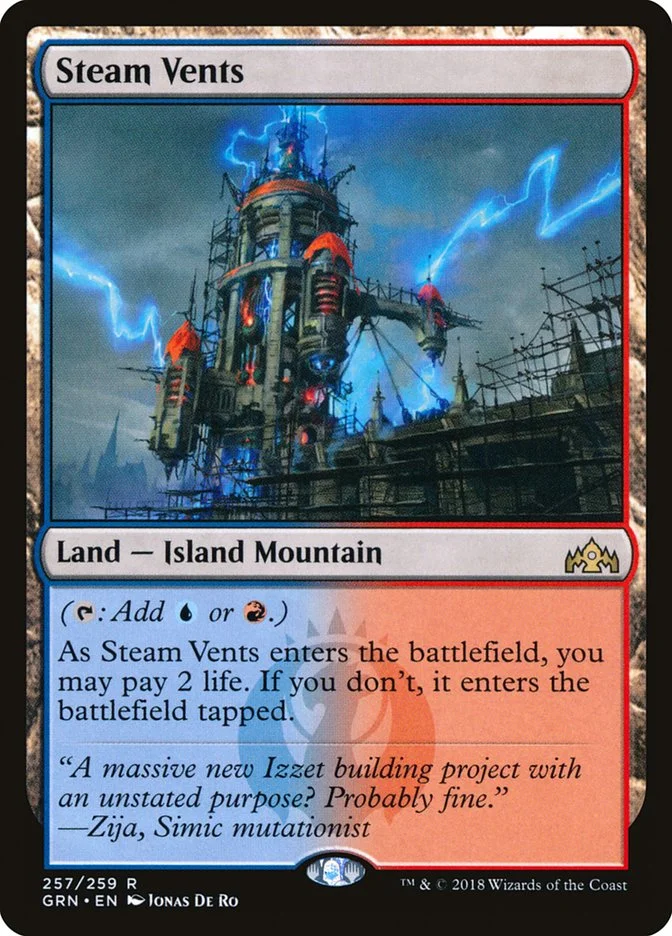 Steam Vents (Guilds of Ravnica) - Magic: The Gathering in TCG Land México