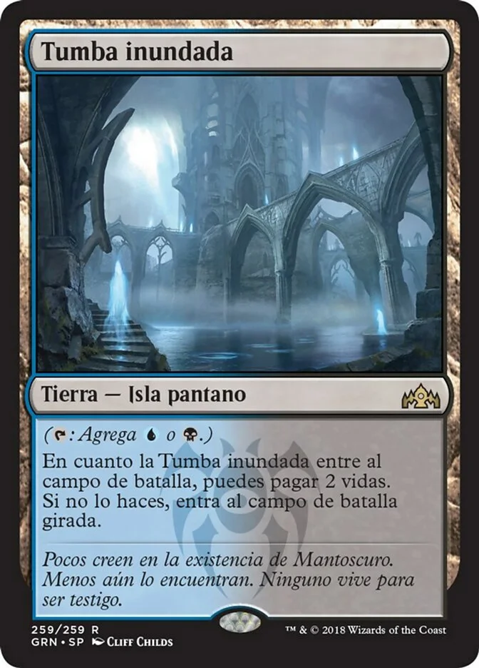 Tumba inundada (Guilds of Ravnica) - Magic: The Gathering in TCG Land México