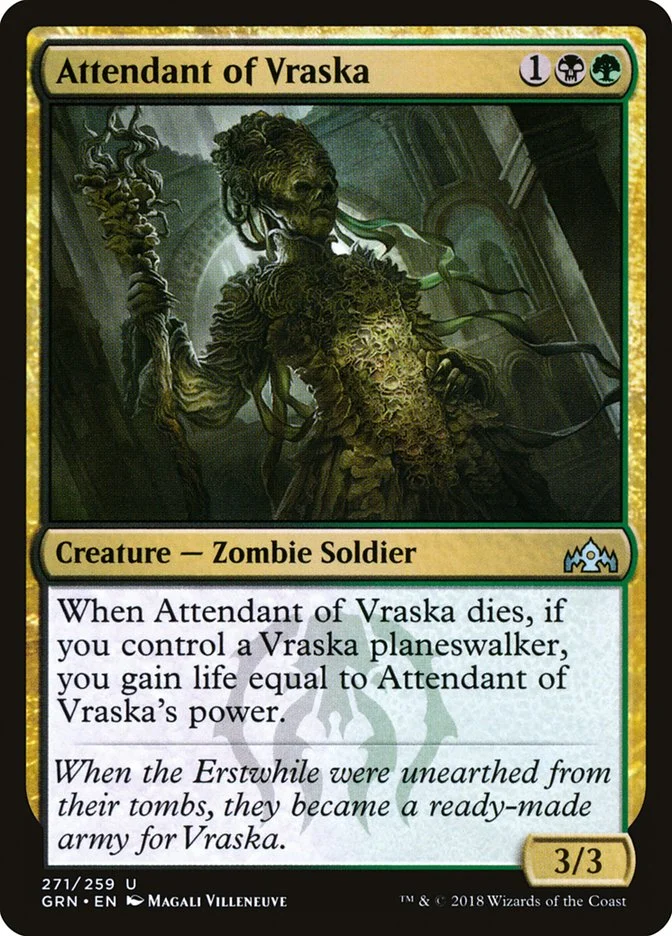 Attendant of Vraska (Guilds of Ravnica) - Magic: The Gathering in TCG Land