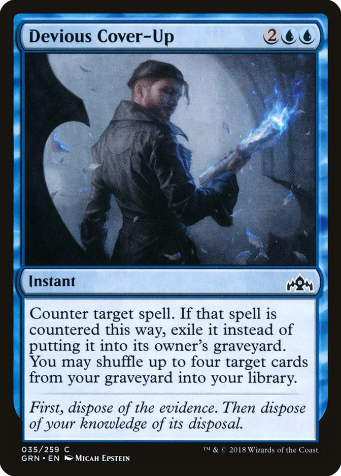Devious Cover-Up (Guilds of Ravnica) - Magic: The Gathering in TCG Land
