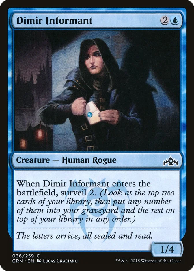 Dimir Informant (Guilds of Ravnica) - Magic: The Gathering in TCG Land
