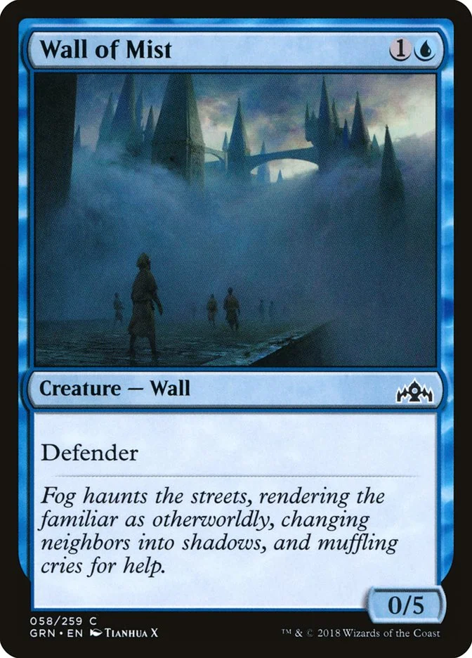 Wall of Mist (Guilds of Ravnica) - Magic: The Gathering in TCG Land