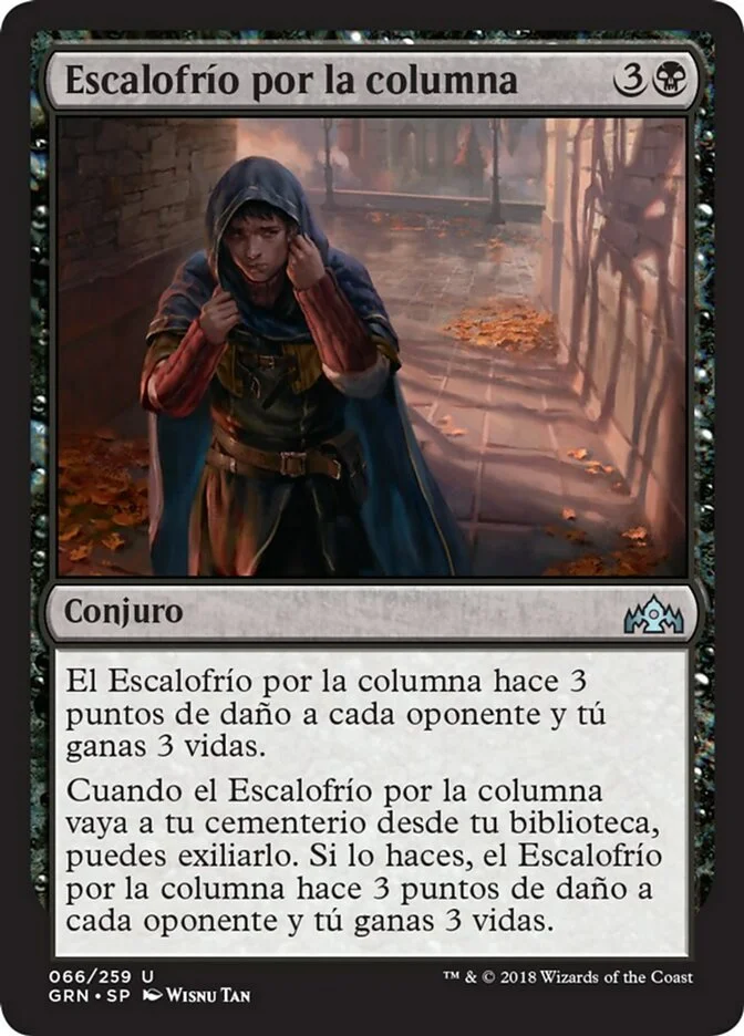 Escalofrío por la columna (Guilds of Ravnica) - Magic: The Gathering in TCG Land