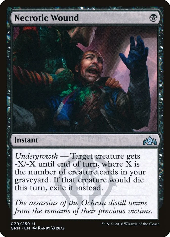 Necrotic Wound (Guilds of Ravnica) - Magic: The Gathering in TCG Land