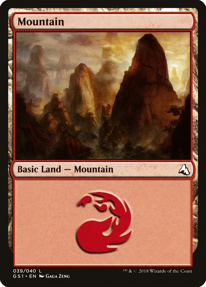 Mountain (Global Series Jiang Yanggu & Mu Yanling) - Magic: The Gathering in TCG Land