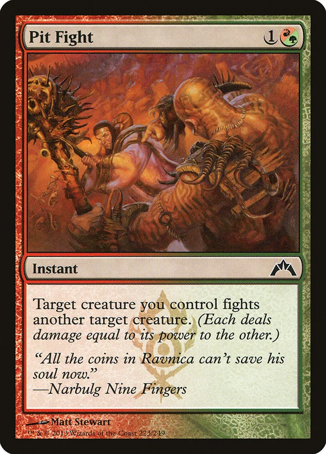 Pit Fight (Gatecrash) - Magic: The Gathering in TCG Land