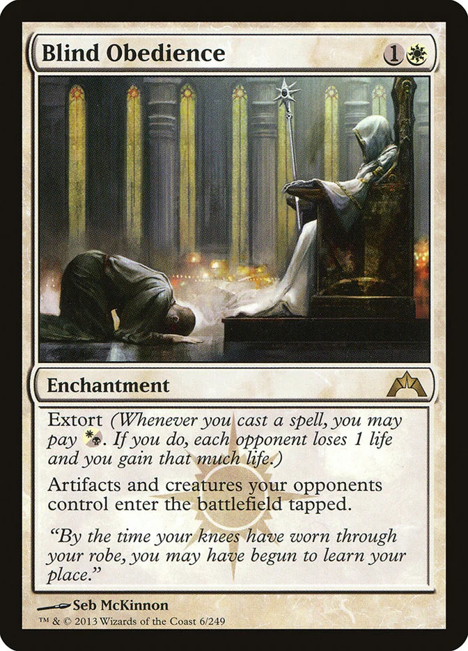 Blind Obedience (Gatecrash) - Magic: The Gathering in TCG Land