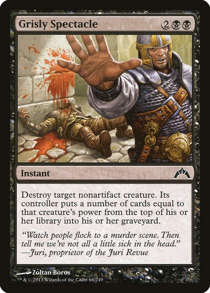 Grisly Spectacle (Gatecrash) - Magic: The Gathering in TCG Land