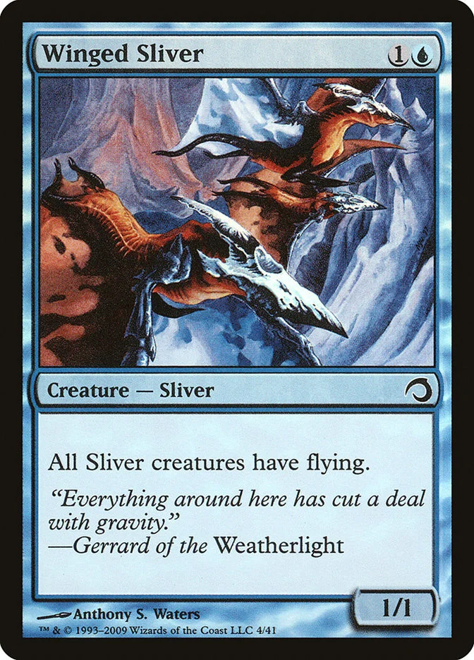 Winged Sliver (Premium Deck Series: Slivers) - Magic: The Gathering in TCG Land