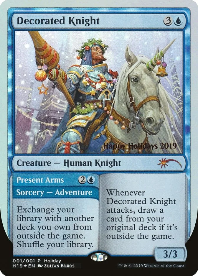 Decorated Knight (Happy Holidays) - Magic: The Gathering in TCG Land