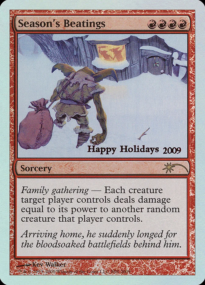 Season's Beatings (Happy Holidays) - Magic: The Gathering in TCG Land México