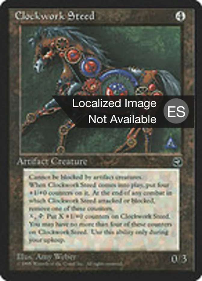 Corcel mecánico (Homelands) - Magic: The Gathering in TCG Land