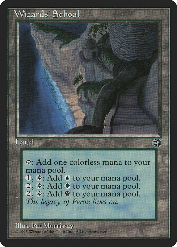 Wizards' School (Homelands) - Magic: The Gathering in TCG Land