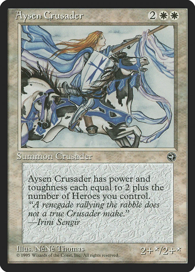 Aysen Crusader (Homelands) - Magic: The Gathering in TCG Land
