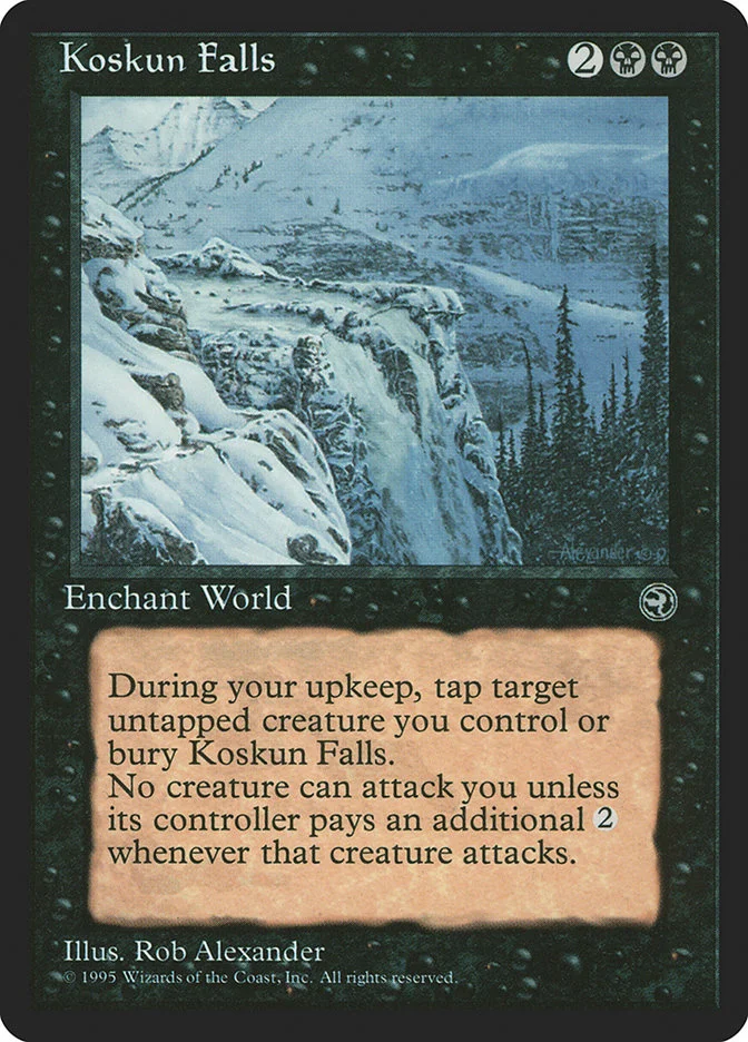 Koskun Falls (Homelands) - Magic: The Gathering in TCG Land