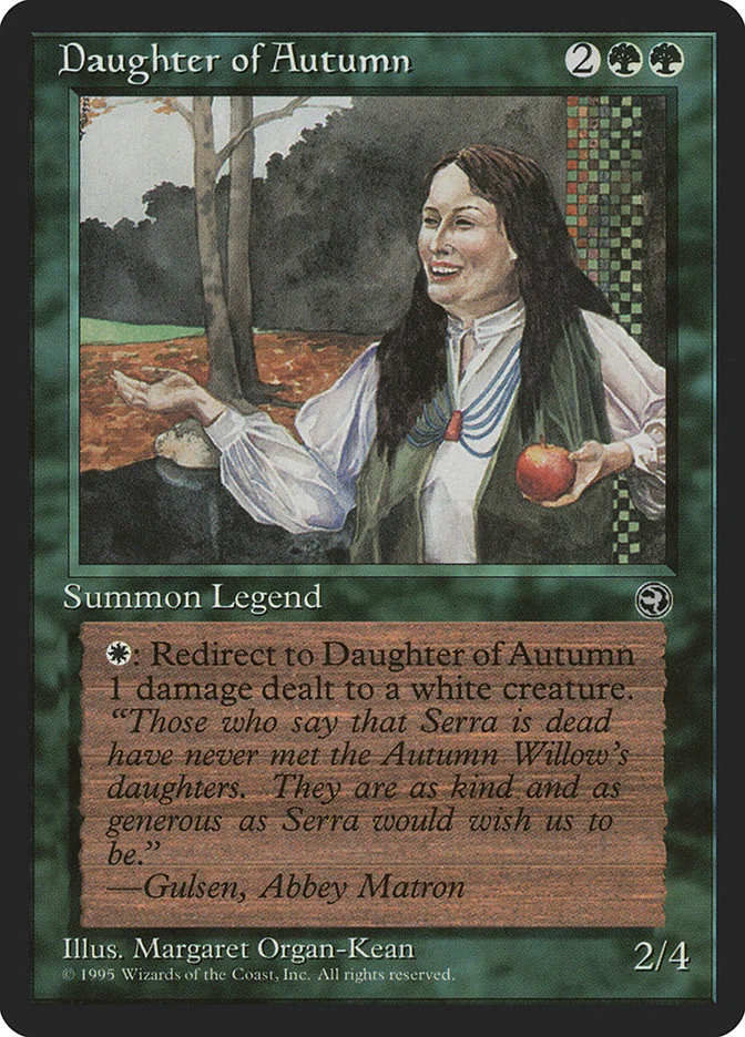 Daughter of Autumn (Homelands) - Magic: The Gathering in TCG Land