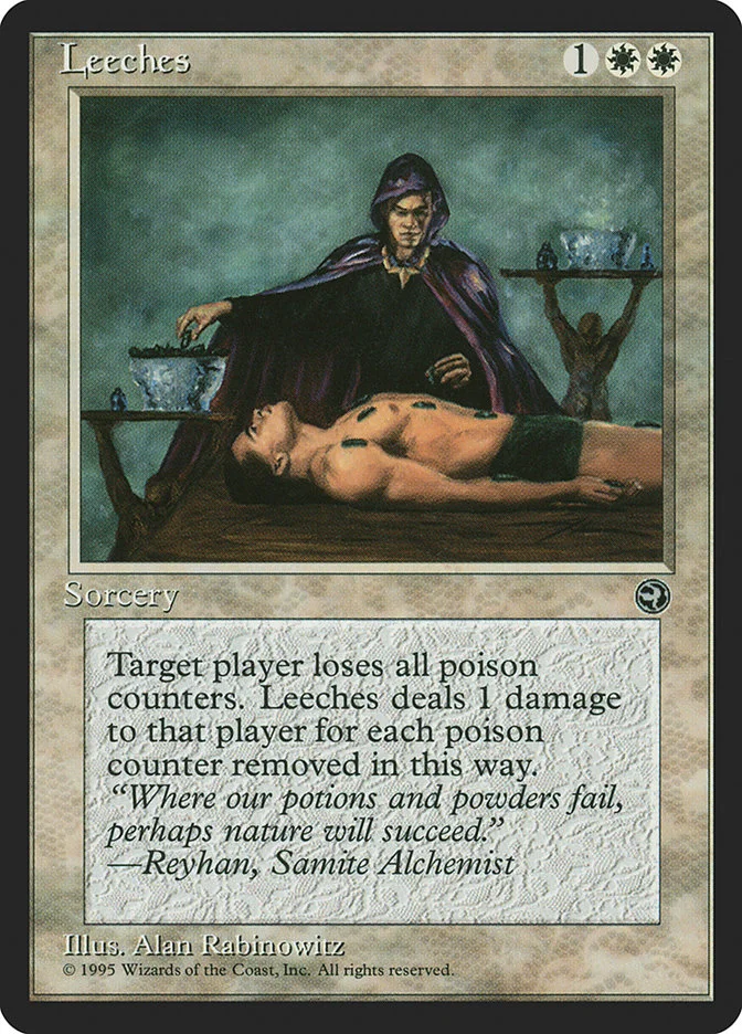 Leeches (Homelands) - Magic: The Gathering in TCG Land