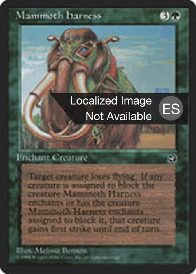 Arnés de mamut (Homelands) - Magic: The Gathering in TCG Land