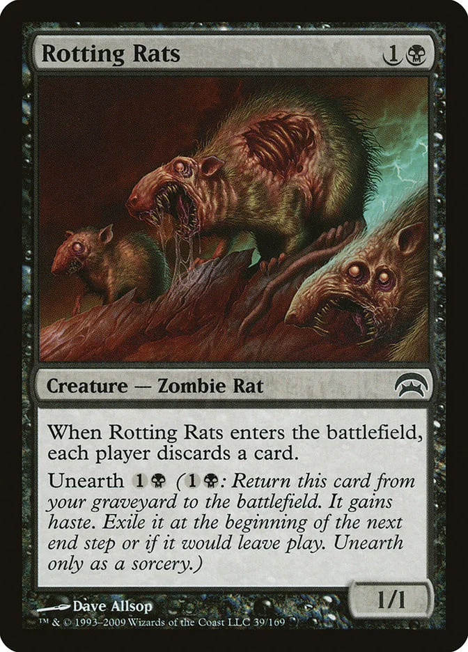 Rotting Rats (Planechase) - Magic: The Gathering in TCG Land