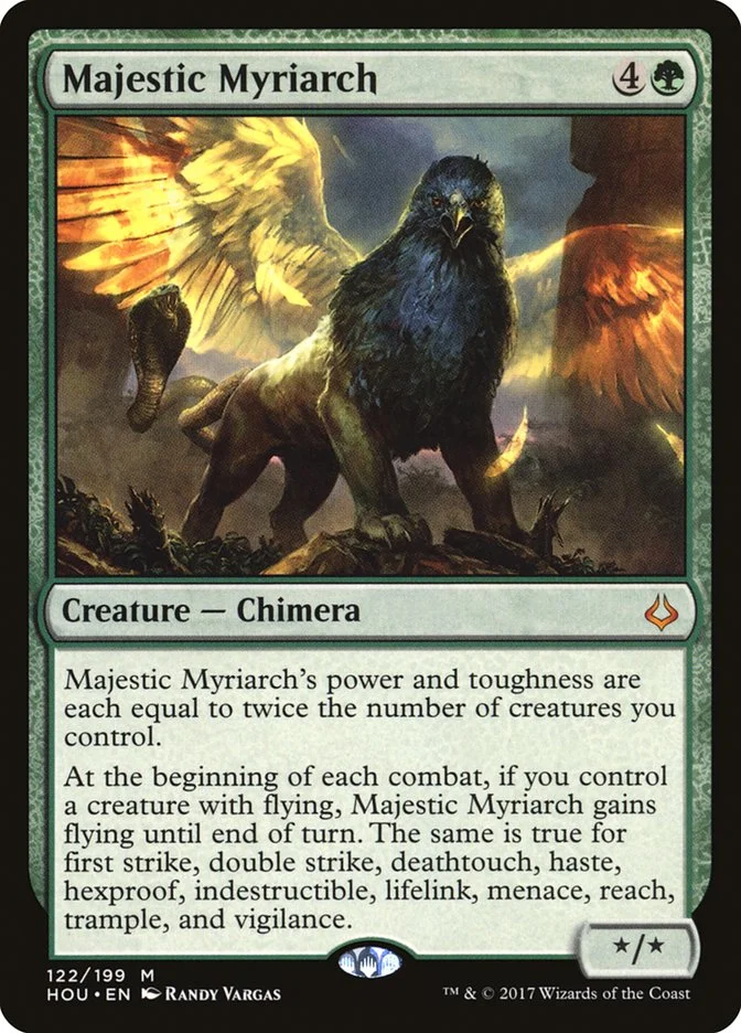 Majestic Myriarch (Hour of Devastation) - Magic: The Gathering in TCG Land