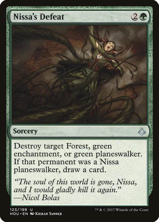 Nissa's Defeat (Hour of Devastation) - Magic: The Gathering in TCG Land