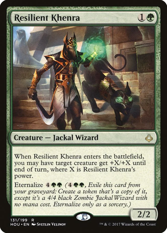 Resilient Khenra (Hour of Devastation) - Magic: The Gathering in TCG Land
