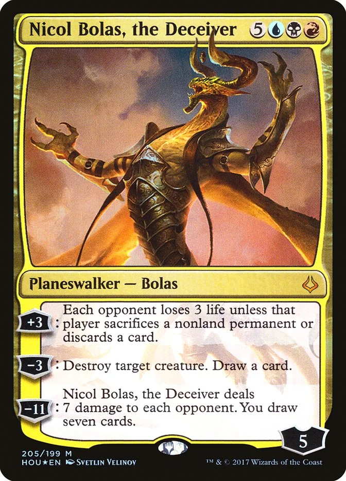 Nicol Bolas, the Deceiver (Hour of Devastation) - Magic: The Gathering in TCG Land