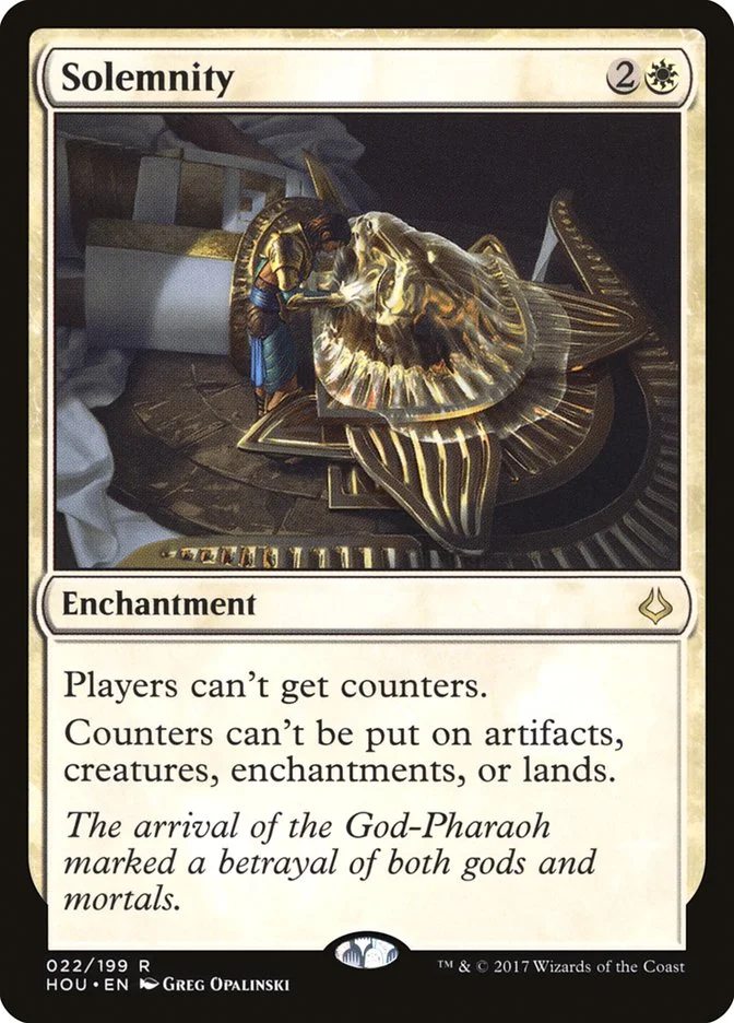 Solemnity (Hour of Devastation) - Magic: The Gathering in TCG Land