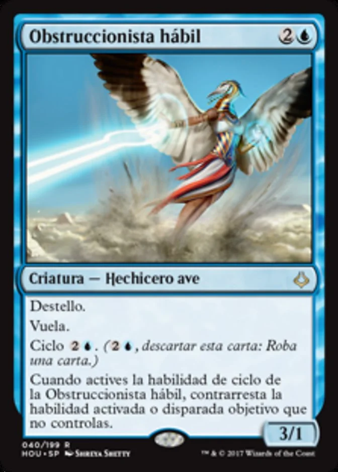Obstruccionista hábil (Hour of Devastation) - Magic: The Gathering in TCG Land México
