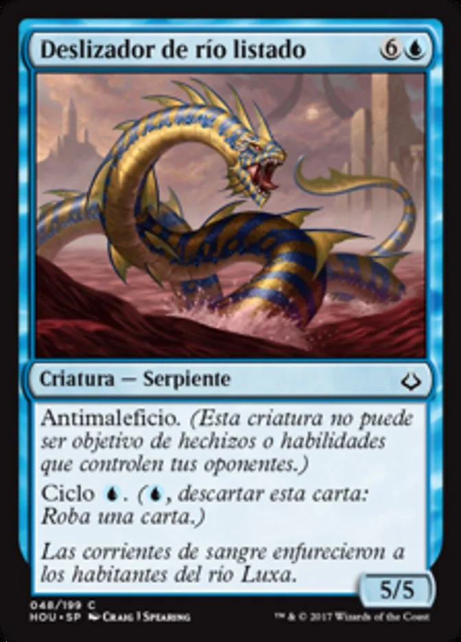 Deslizador de río listado (Hour of Devastation) - Magic: The Gathering in TCG Land México