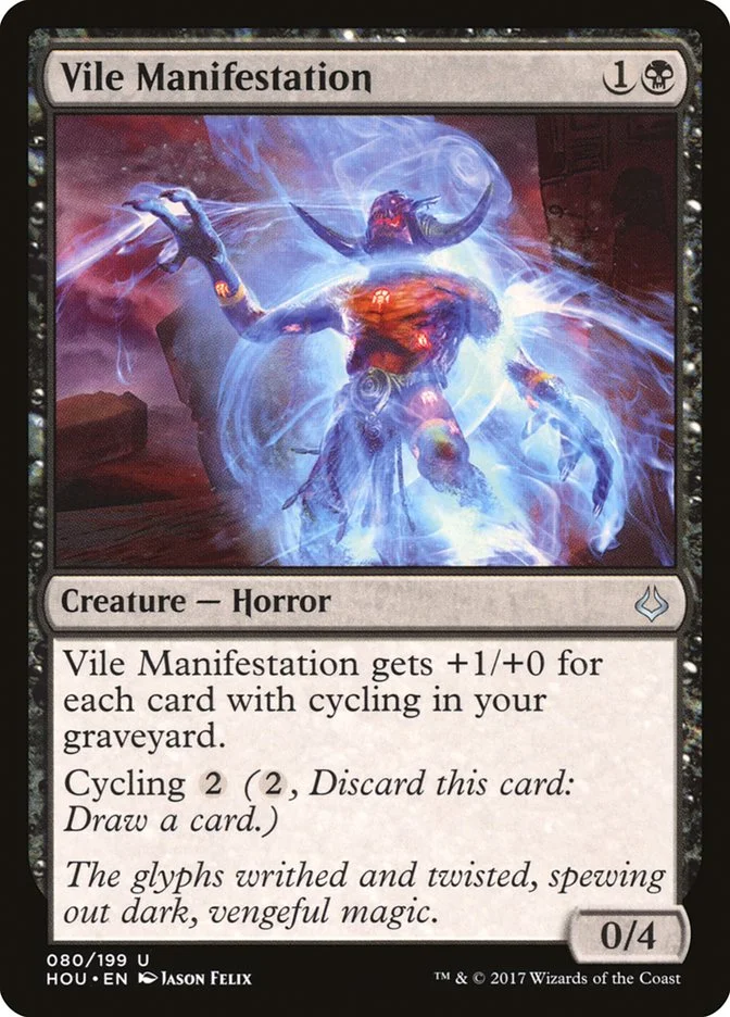 Vile Manifestation (Hour of Devastation) - Magic: The Gathering in TCG Land