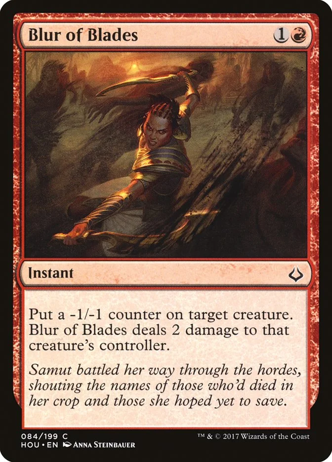Blur of Blades (Hour of Devastation) - Magic: The Gathering in TCG Land