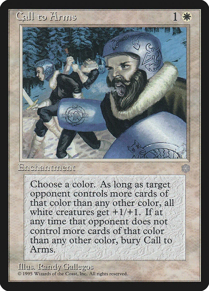 Call to Arms (Ice Age) - Magic: The Gathering in TCG Land