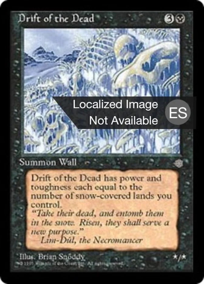 Alud de muertos (Ice Age) - Magic: The Gathering in TCG Land