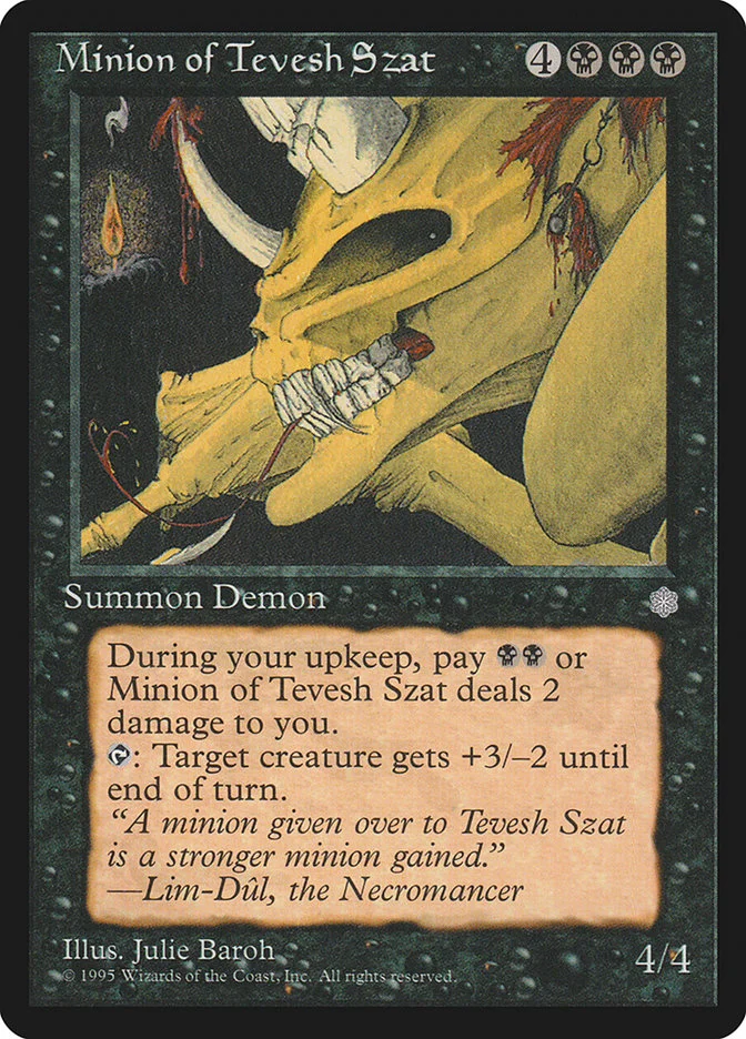 Minion of Tevesh Szat (Ice Age) - Magic: The Gathering in TCG Land