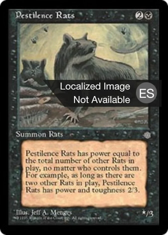 Ratas de la peste (Ice Age) - Magic: The Gathering in TCG Land