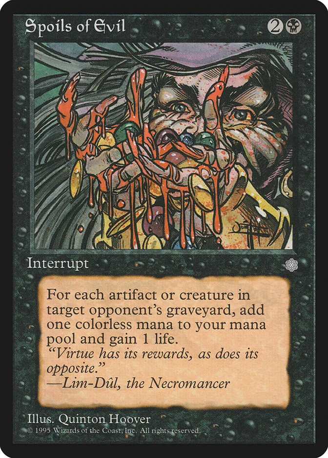 Spoils of Evil (Ice Age) - Magic: The Gathering in TCG Land