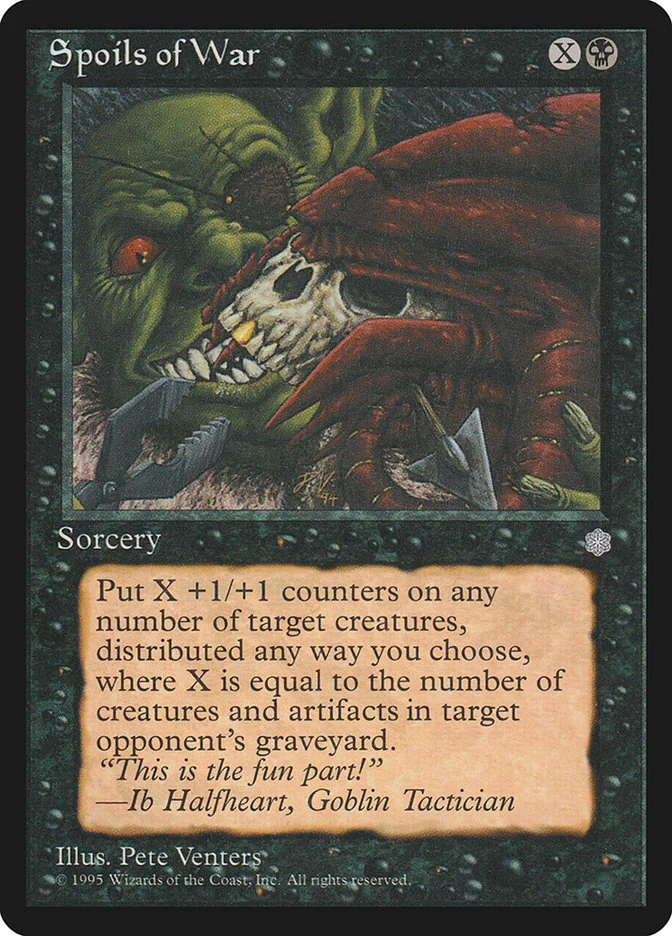 Spoils of War (Ice Age) - Magic: The Gathering in TCG Land