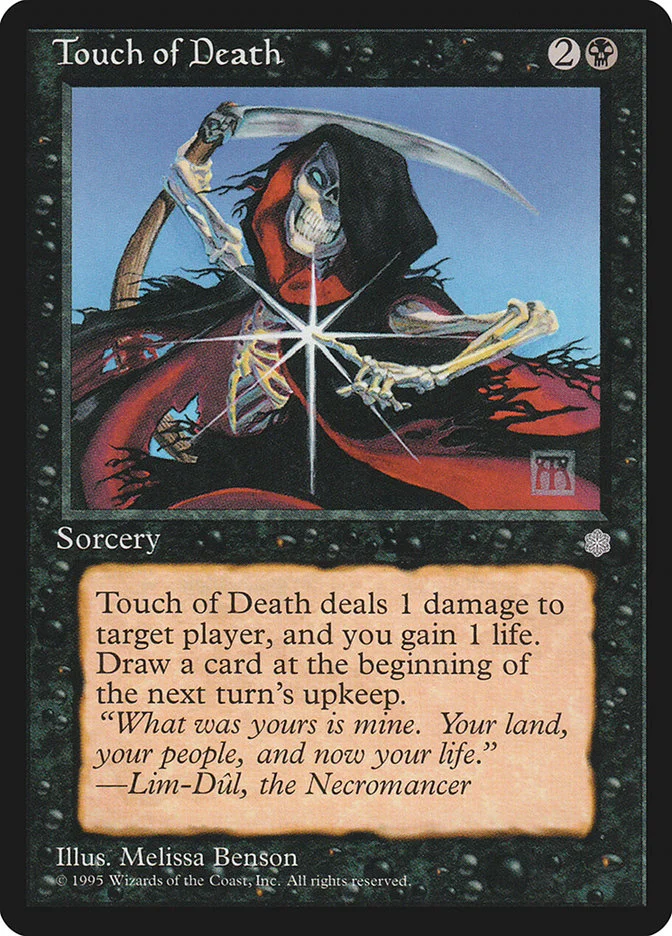 Touch of Death (Ice Age) - Magic: The Gathering in TCG Land