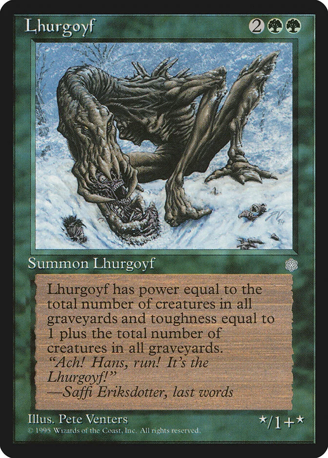 Lhurgoyf (Ice Age) - Magic: The Gathering in TCG Land