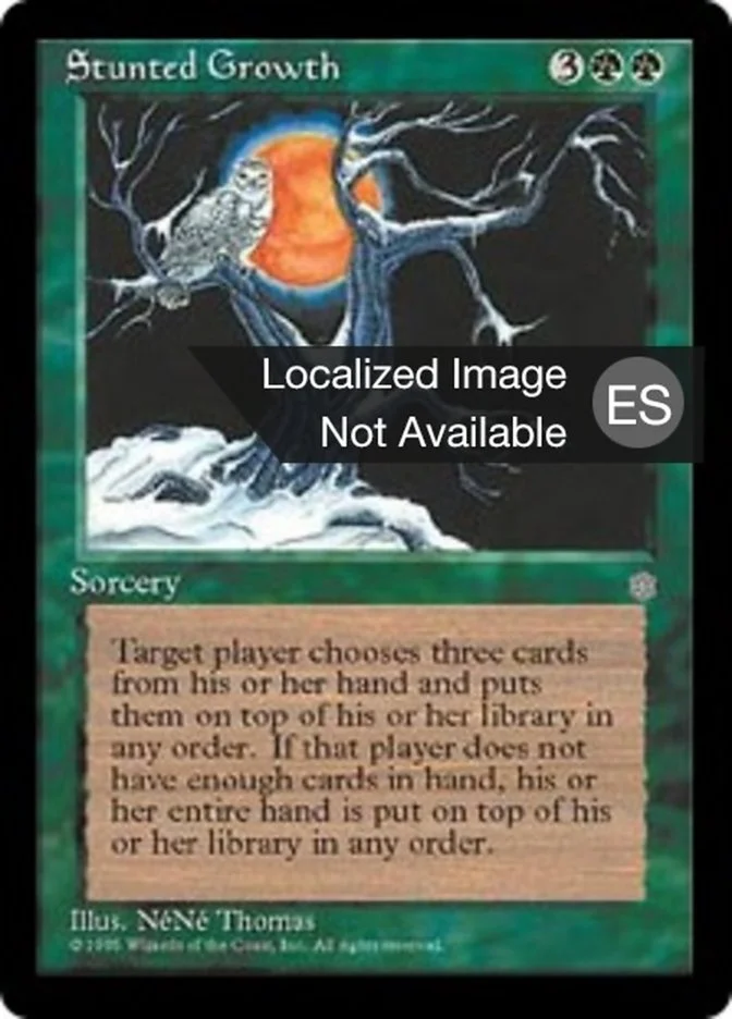 Raquitismo (Ice Age) - Magic: The Gathering in TCG Land