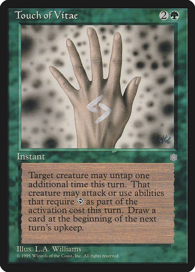Touch of Vitae (Ice Age) - Magic: The Gathering in TCG Land
