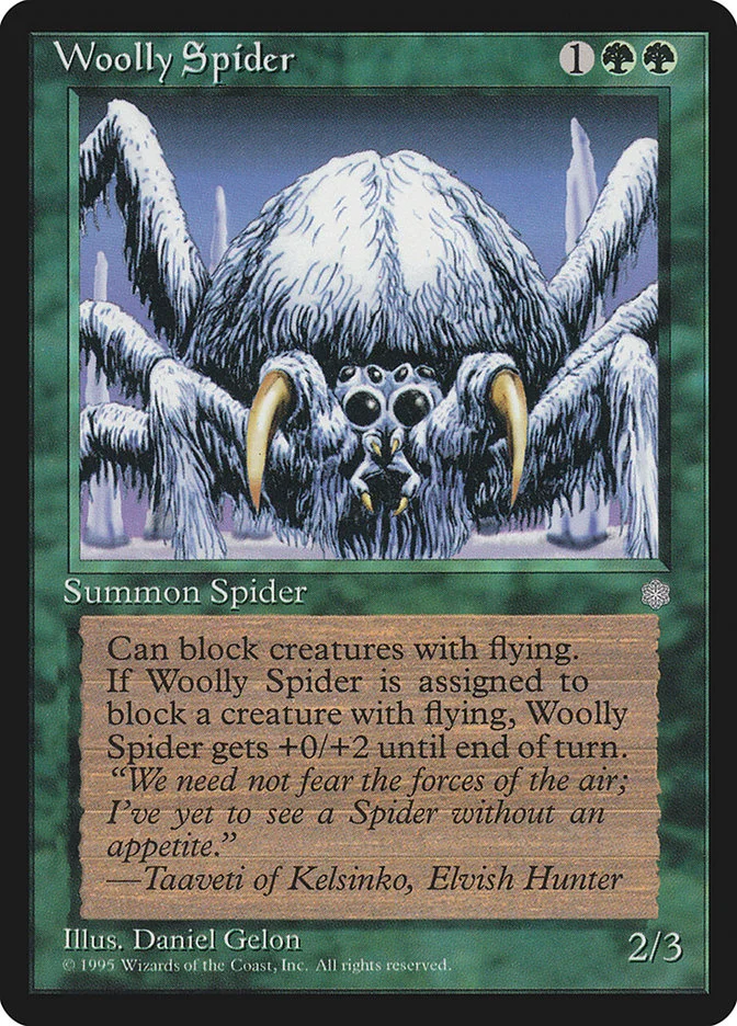 Woolly Spider (Ice Age) - Magic: The Gathering in TCG Land