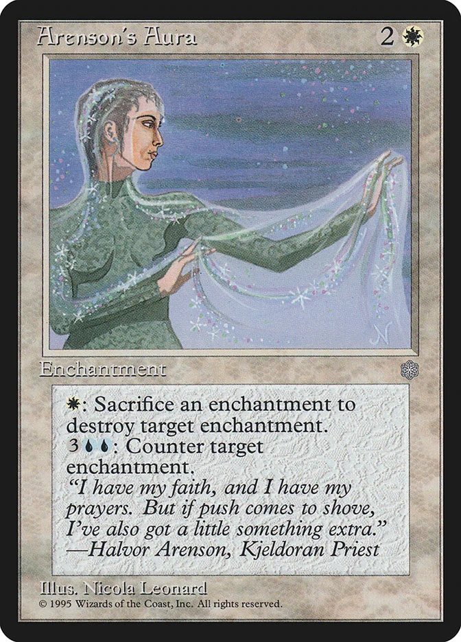 Arenson's Aura (Ice Age) - Magic: The Gathering in TCG Land