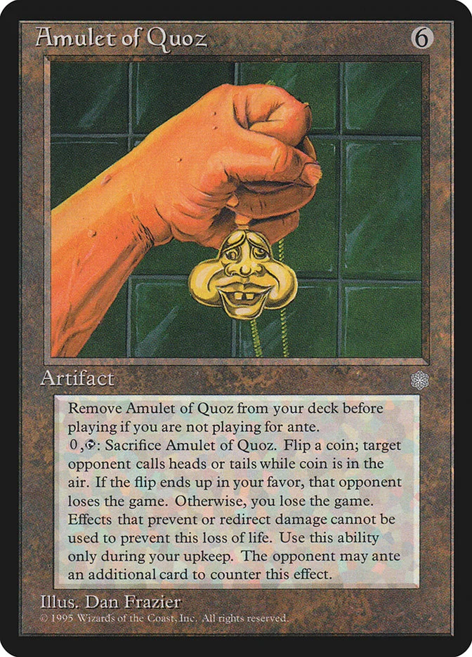 Amulet of Quoz (Ice Age) - Magic: The Gathering in TCG Land
